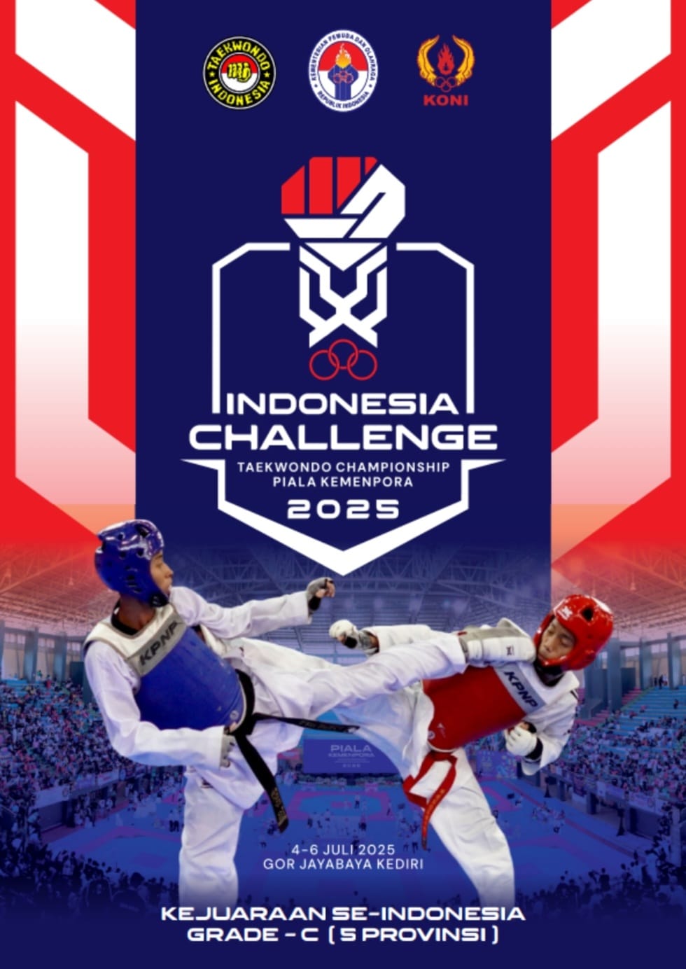 Ajang Pertarungan Prestasi Taekwondo di Tanah Air Taekwondo Indonesia Dojang pantheratc